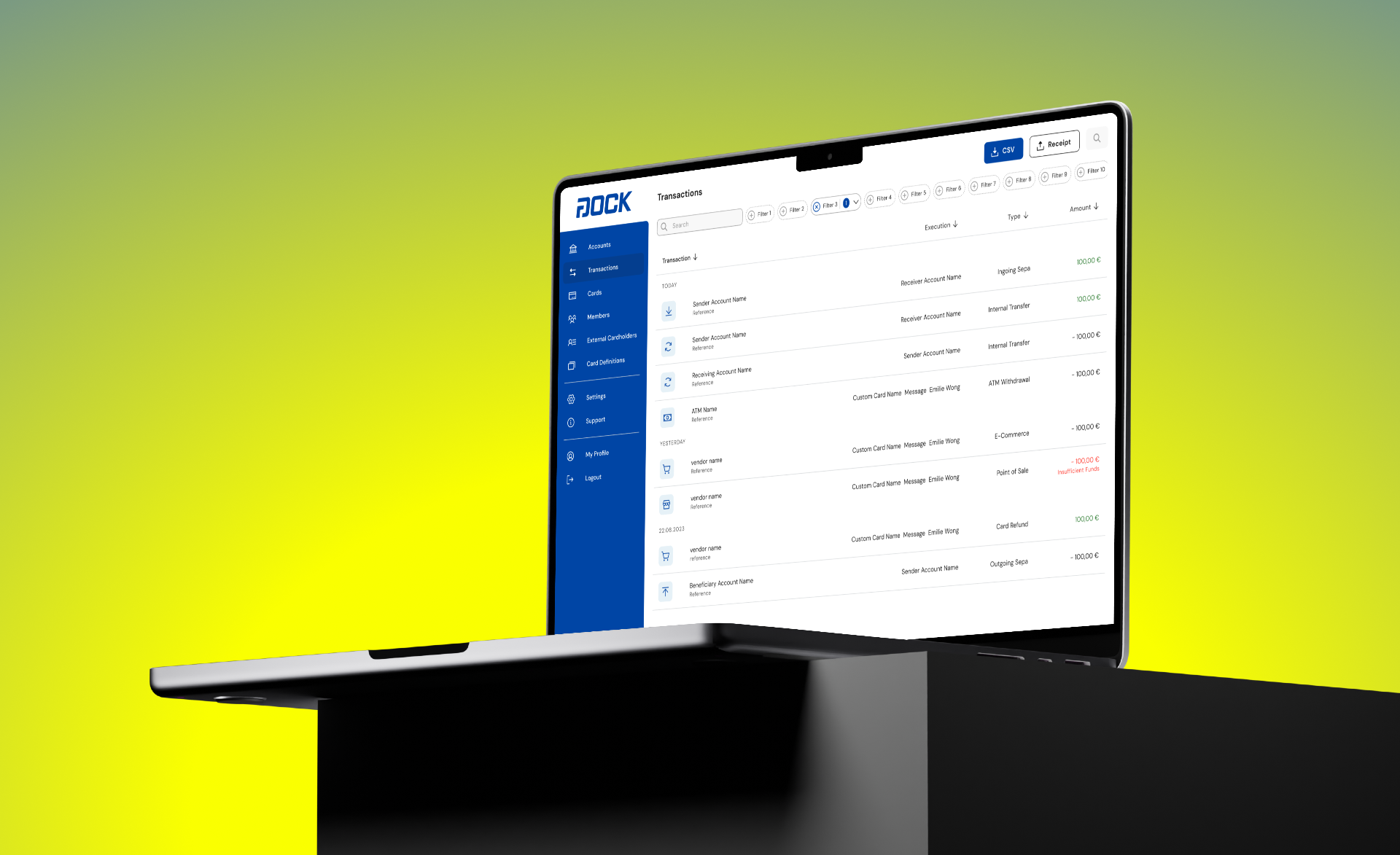 Dock Financial — Fintech product design case study cover