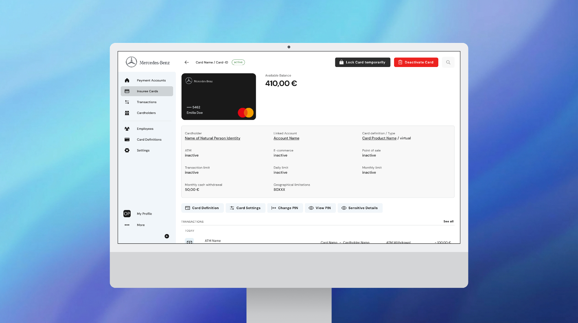 Dock Financial Fintech product interface screenshot 2