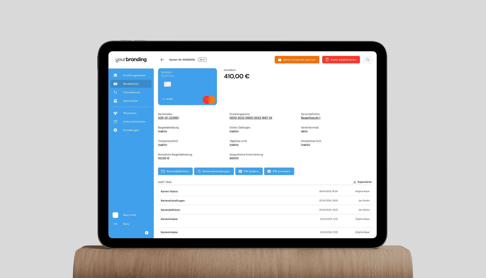 Dock Financial Fintech product interface screenshot 6