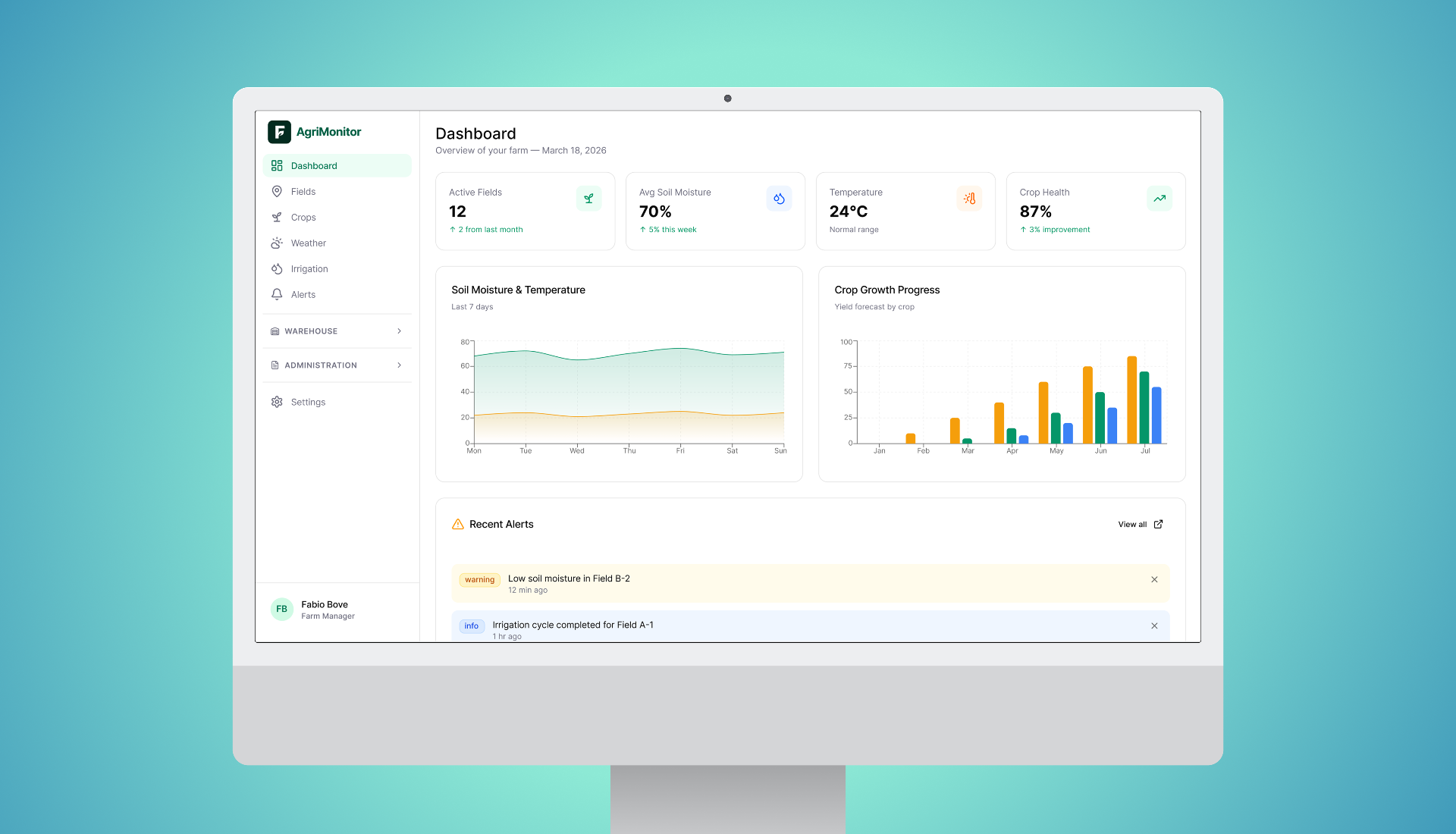 FarmAct UX/UI Design product interface screenshot 3