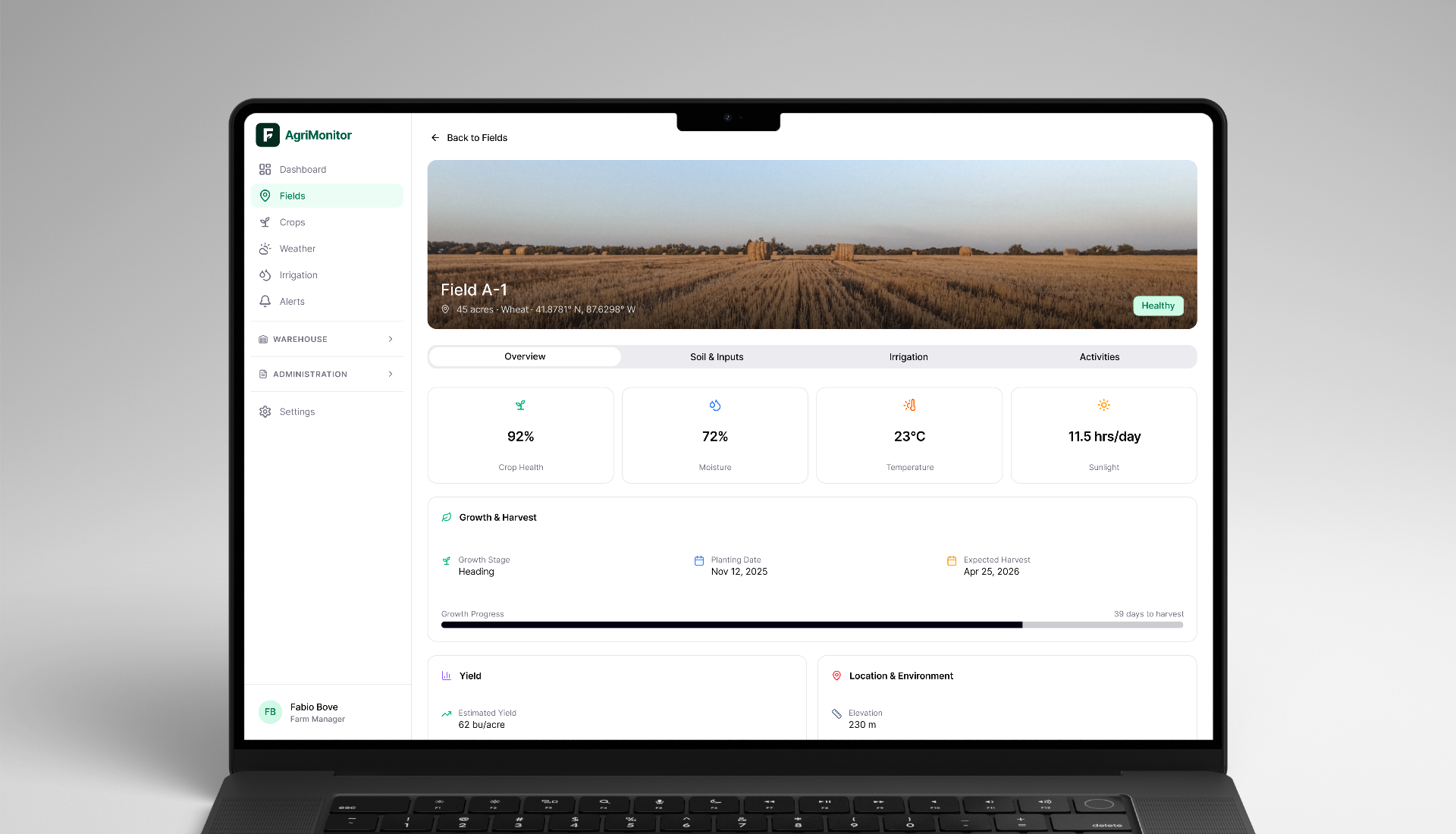 FarmAct UX/UI Design product interface screenshot 5