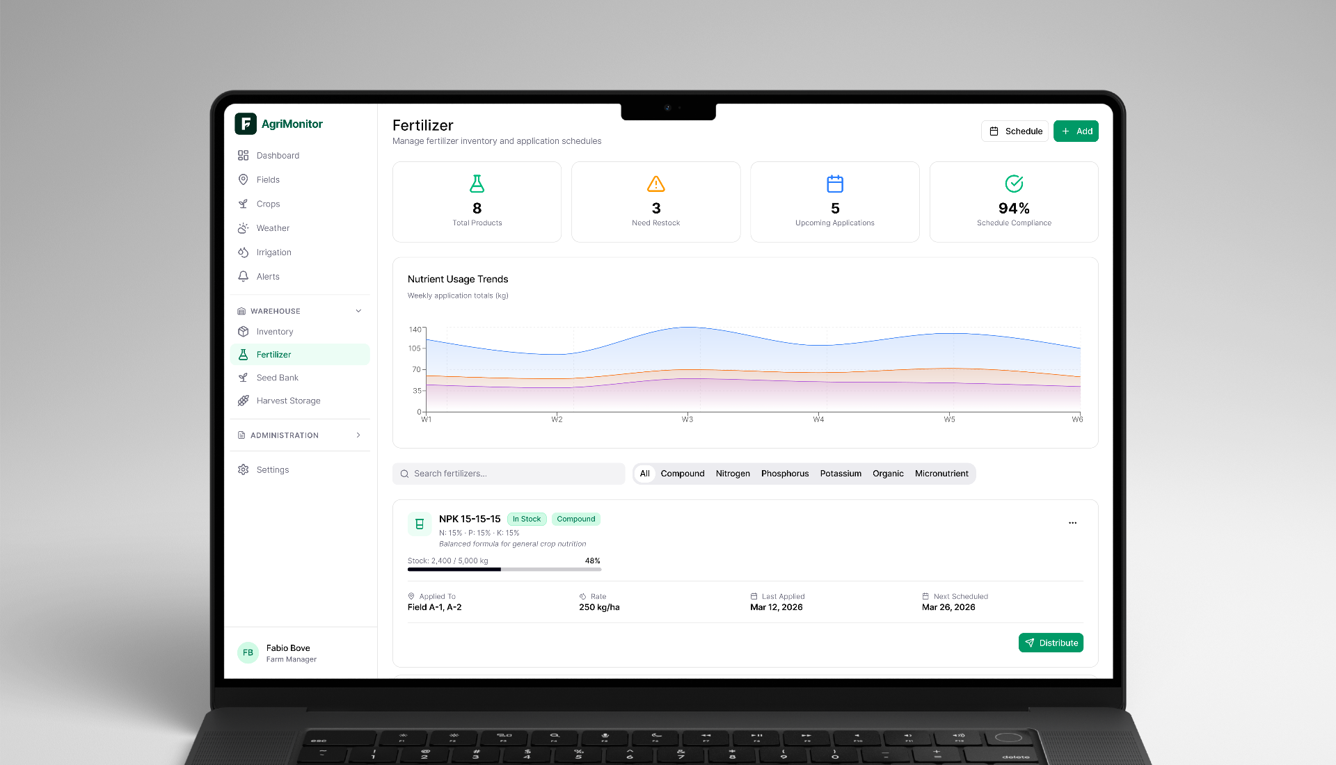 FarmAct UX/UI Design product interface screenshot 6