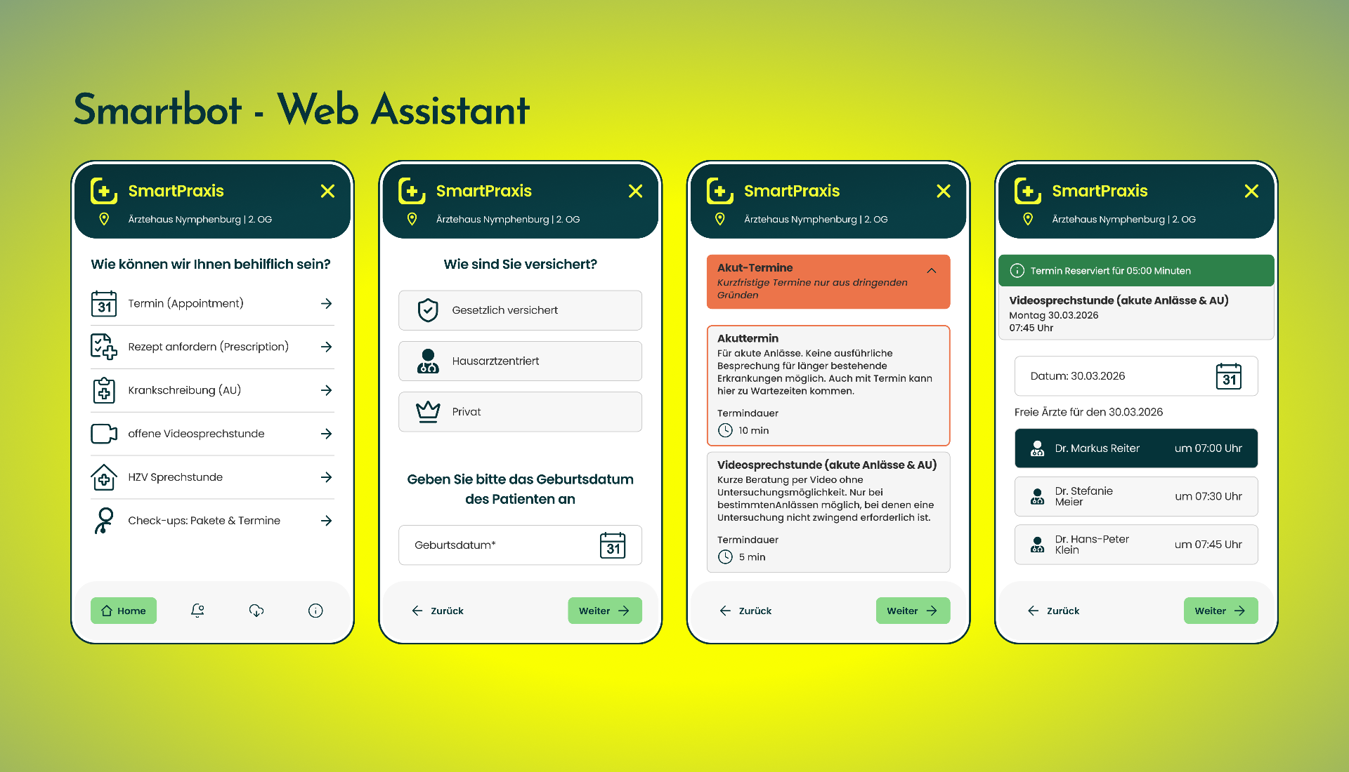 Smart Praxis Healthcare product interface screenshot 7