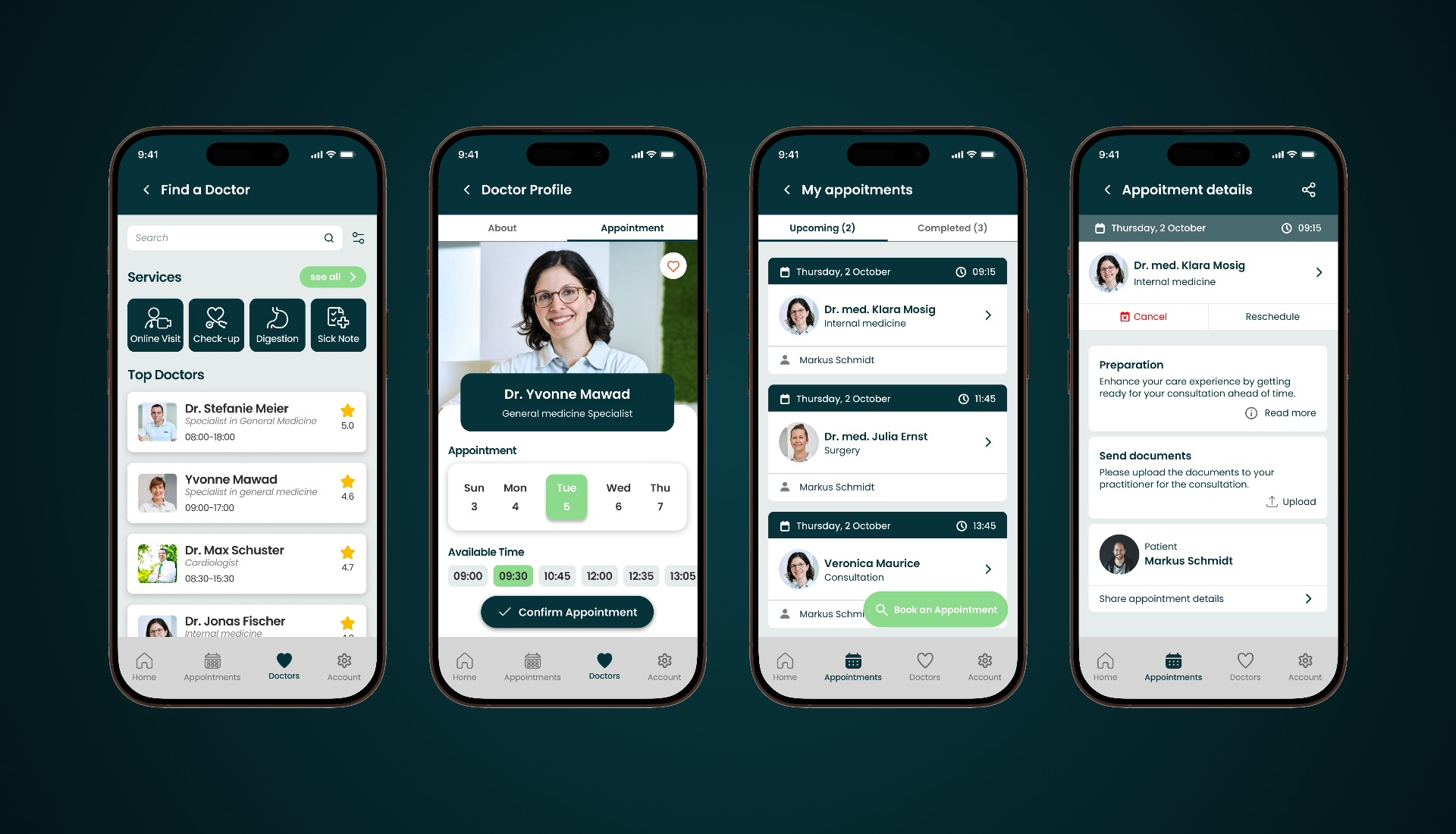 Smart Praxis Healthcare product interface screenshot 9